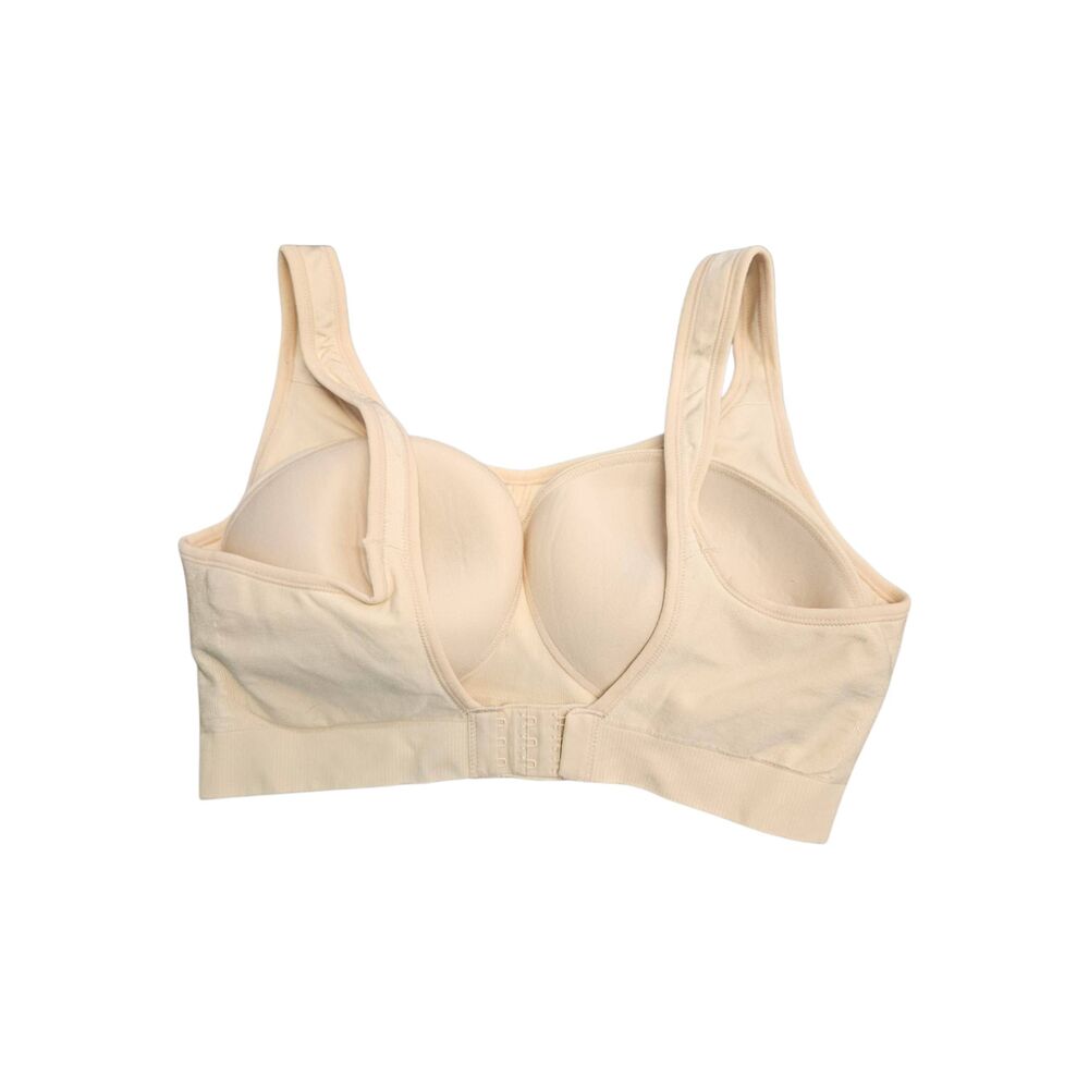 Truekind Beige Daily Confirt wireless Bra Size Medium NEW TAGS - Picture 2 of 7